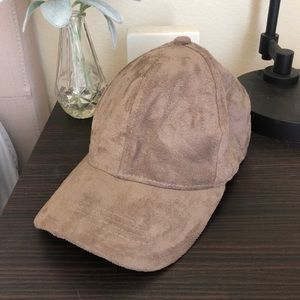 Suede Cap